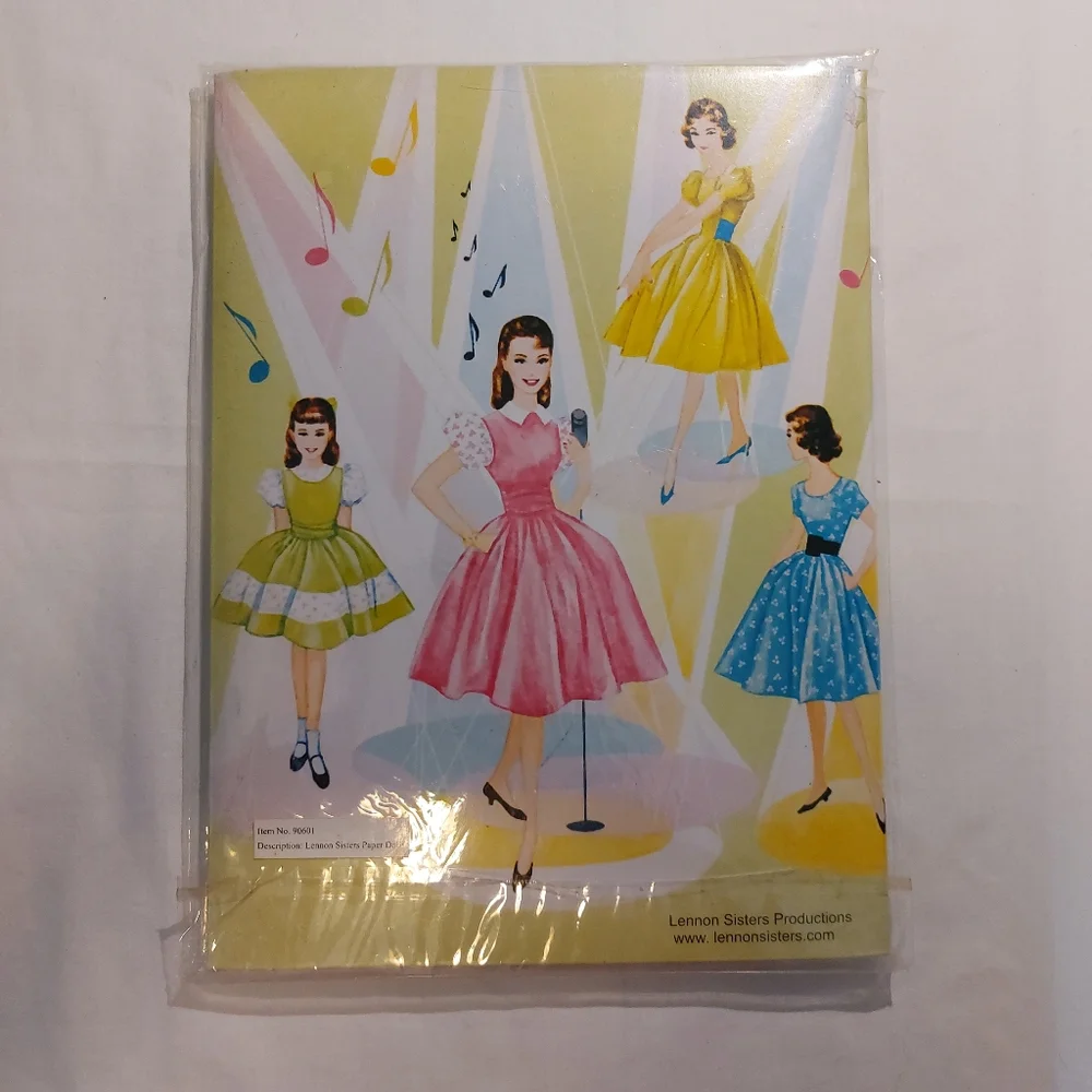Lennon Sisters Vintage 1959 Cut-Out Dolls Set NEW